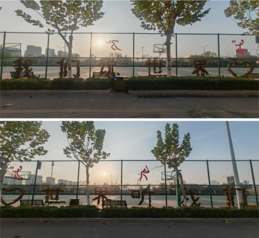 連心物業(yè)助力打造濟外校園美麗人文景觀